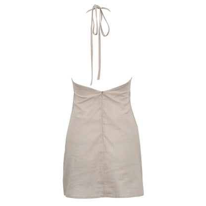 Hailey Cotton Linen Short Dress